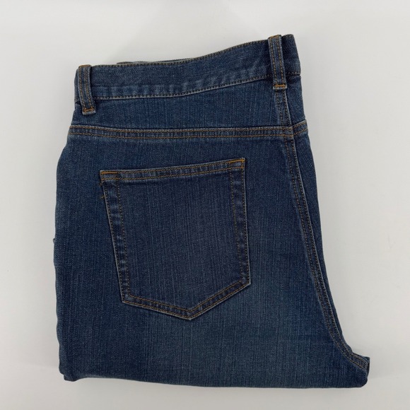 Lauren Jeans Co. Ralph Lauren Denim - Lauren Jeans Co Ralph Lauren Women‎ Size 10 Blue Dark Wash Bootcut Denim Jeans